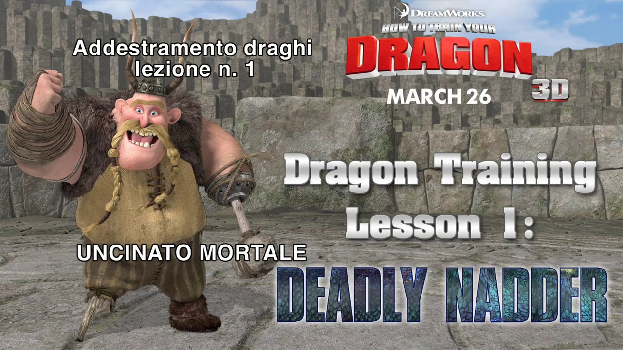 Addestramento Draghi Lezione n.1   UNCINATO MORTALE HD