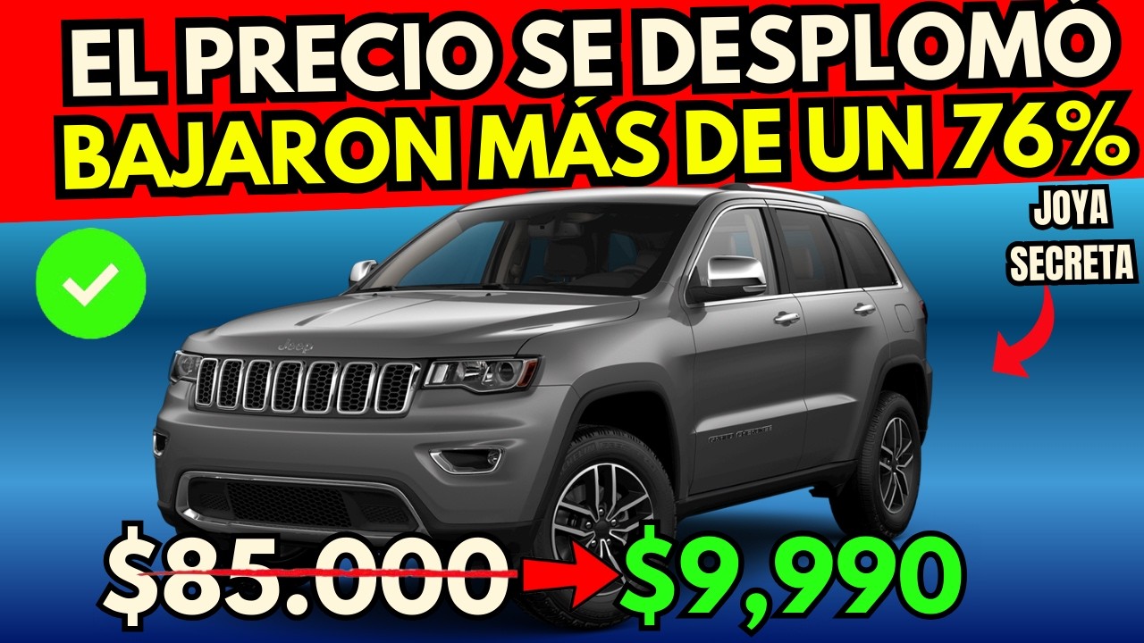 4 SUVs de LUJO que Perdieron el 70% de su Valor (Y HOY son una Mina de Oro) 🔥