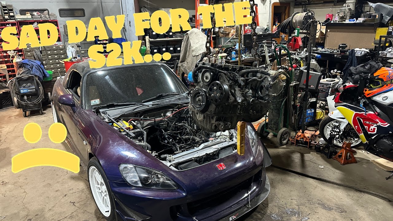 Removing the S2000 Engine!!