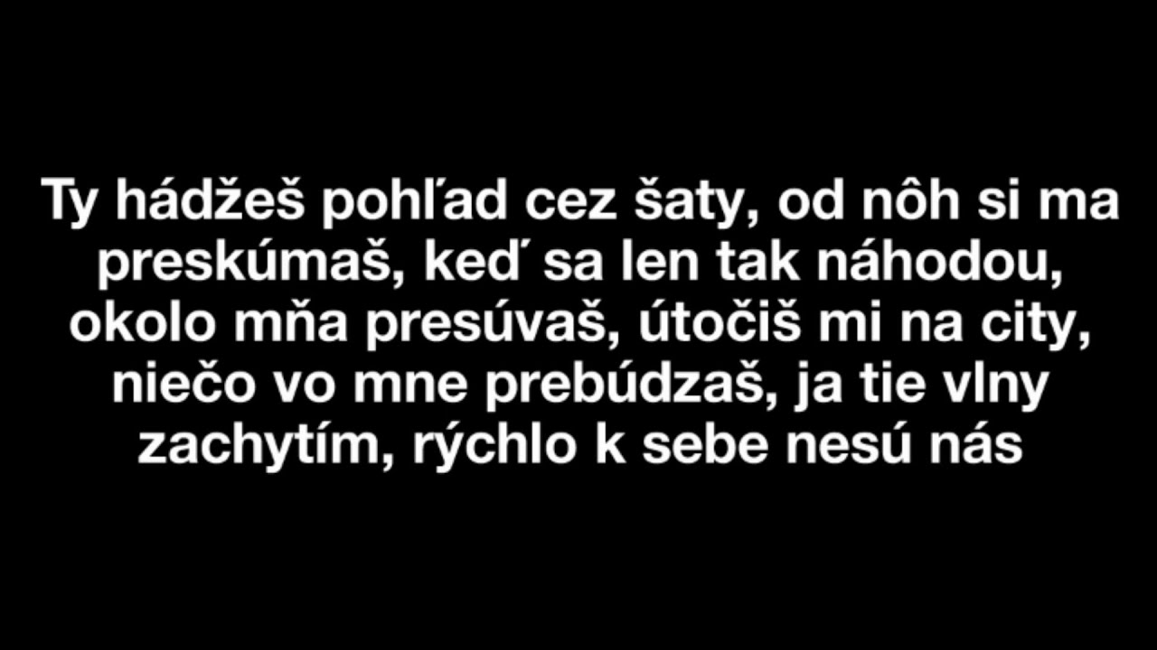 Kristína - V sieti ťa mám text