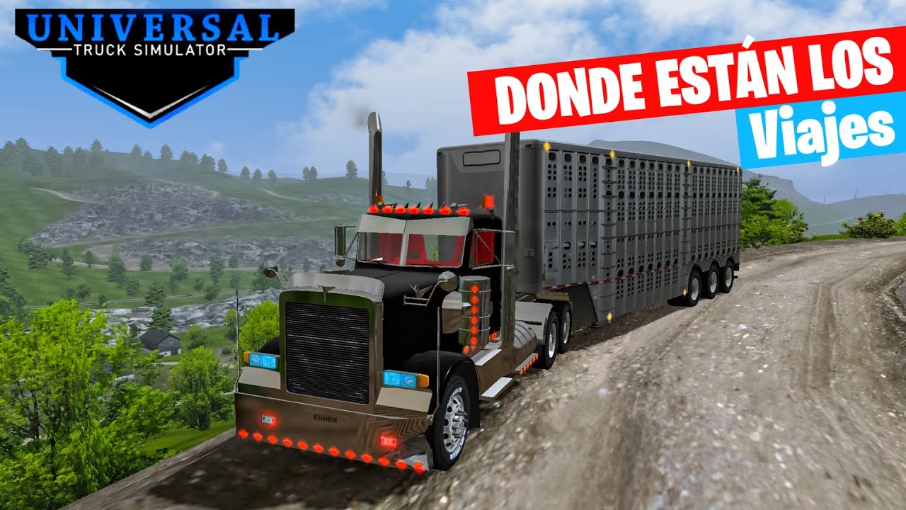El LUGAR Más PELIGROSO Del Nuevo Mapa De UNIVERSAL TRUCK SIMULATOR