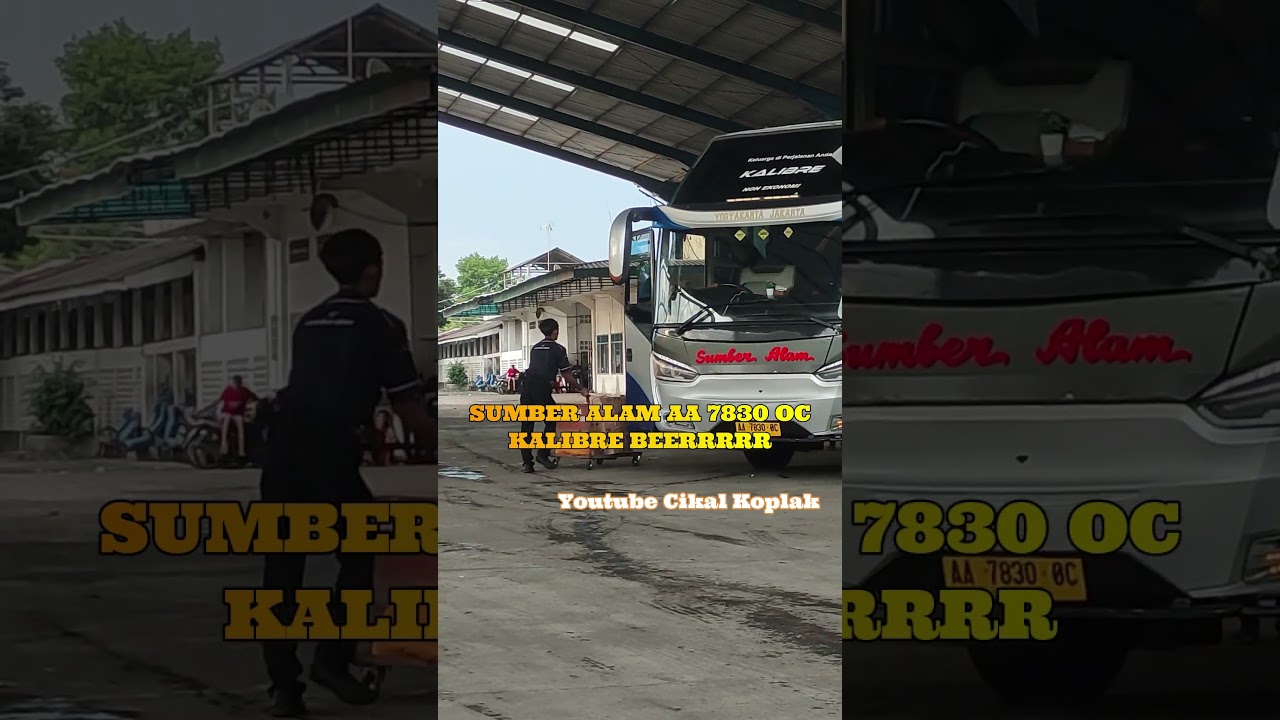 Bus KALIBRE Sumber Alam AA 7830 OC 