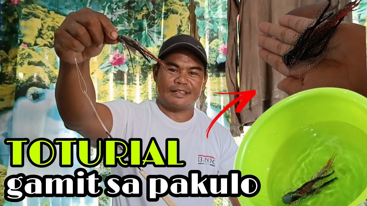 TOTURIAL KUNG PAANO GUMAWA NG GAMIT SA PAKULO | SMALL SQUID | Squid Hunter TV