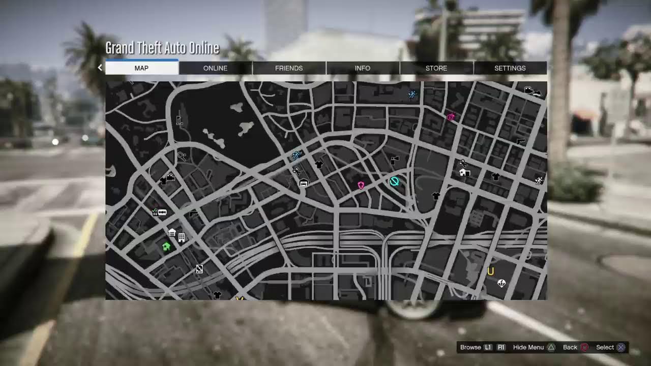 Running from the police (GTA5)