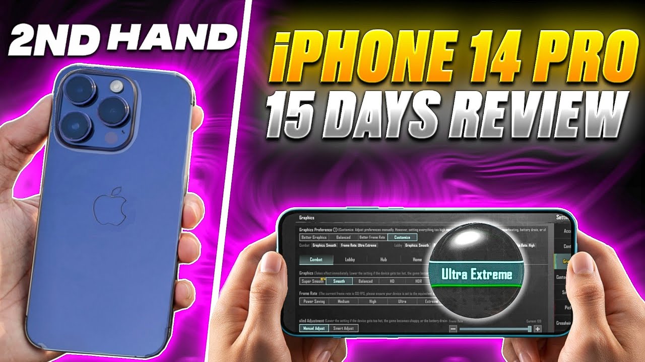 Refurbished iPhone 14 Pro 15 Days Review in 2025 😱 Only ₹42,000 | 120FPS Gaming Test & Review