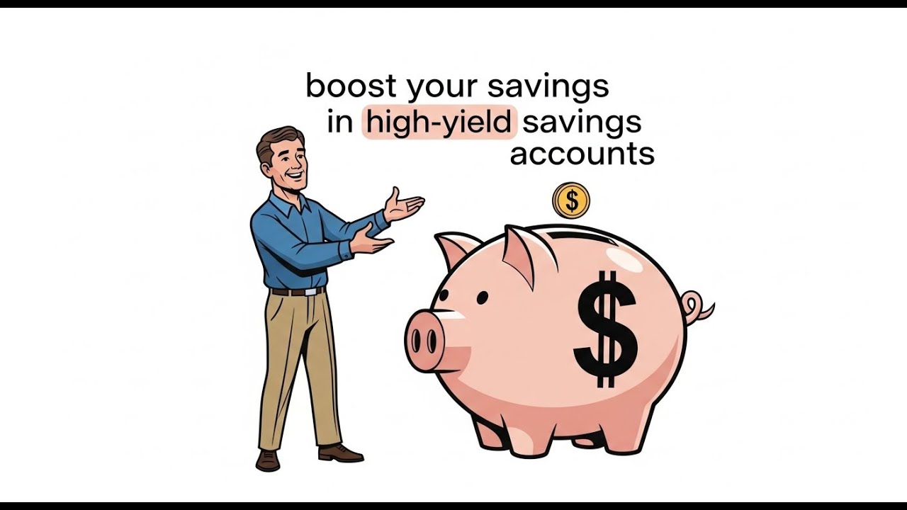 Boost Your saving in High yield savings accounts #savings #earnmoneyonline #money #budget