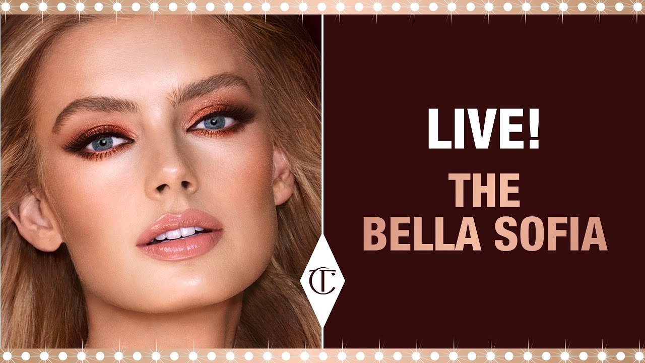 🔴 LIVE Masterclass 🔴 How to Get The Bella Sofia Makeup Look | Charlotte Tilbury