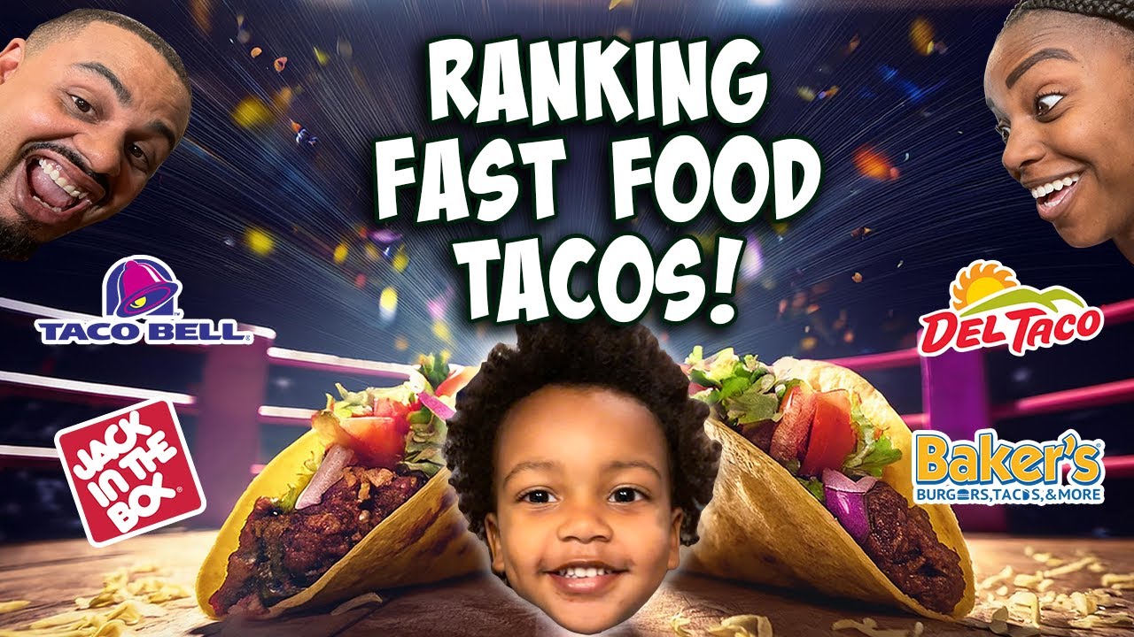 We Ranked The BIGGEST Fast Food Chain Tacos!!!