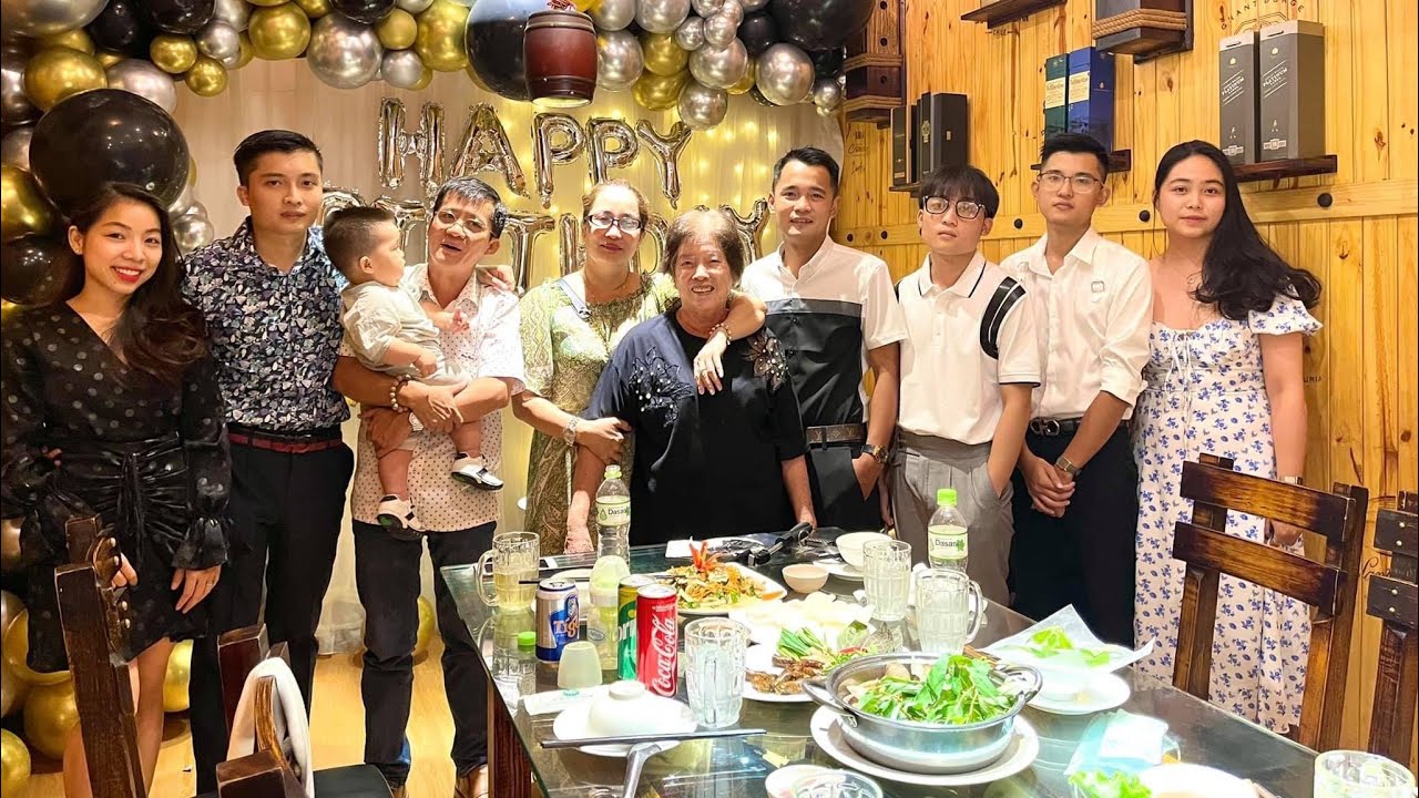 “ CHÚC MỪNG SINH NHẬT BA BRYAN “ - CHỊ THẢO CHƠI LỚN VỚI SINH NHẬT ANH 2
