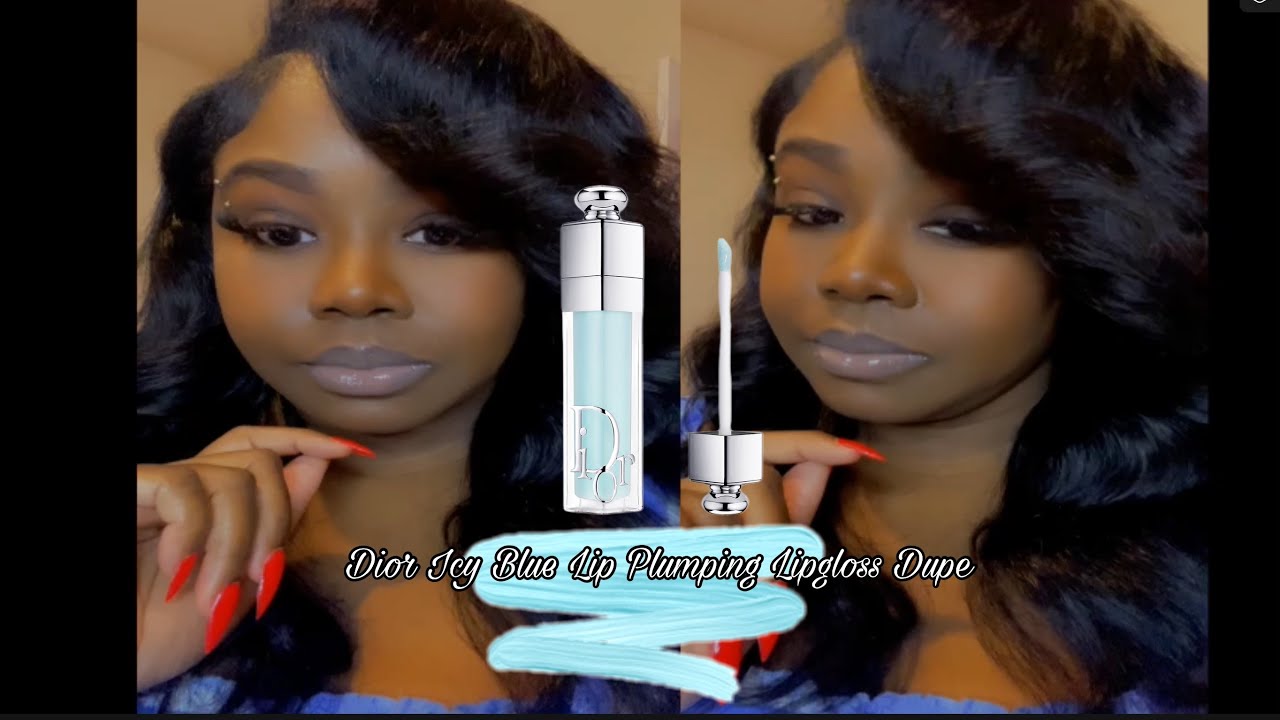 How to make lipgloss | Dior icy blue lip plumping lipgloss (dupe) | Como | Very Veelo Beauty