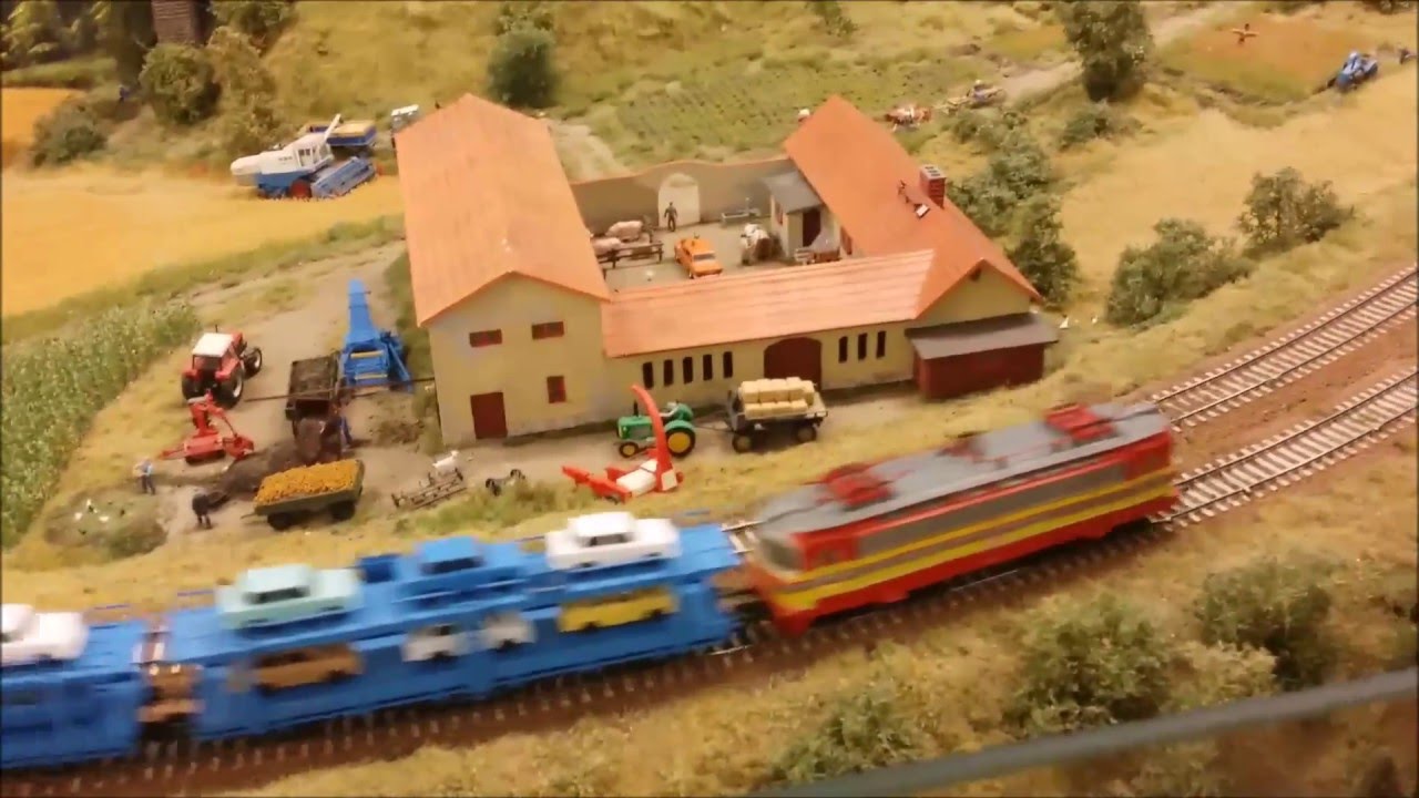 Modelová železnice Žďár nad Sázavou - 8.5.2016 + noční provoz!