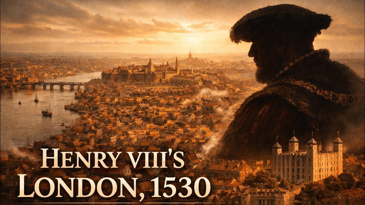 A Tour of Henry VIII&rsquo;s London (AI Reconstruction)