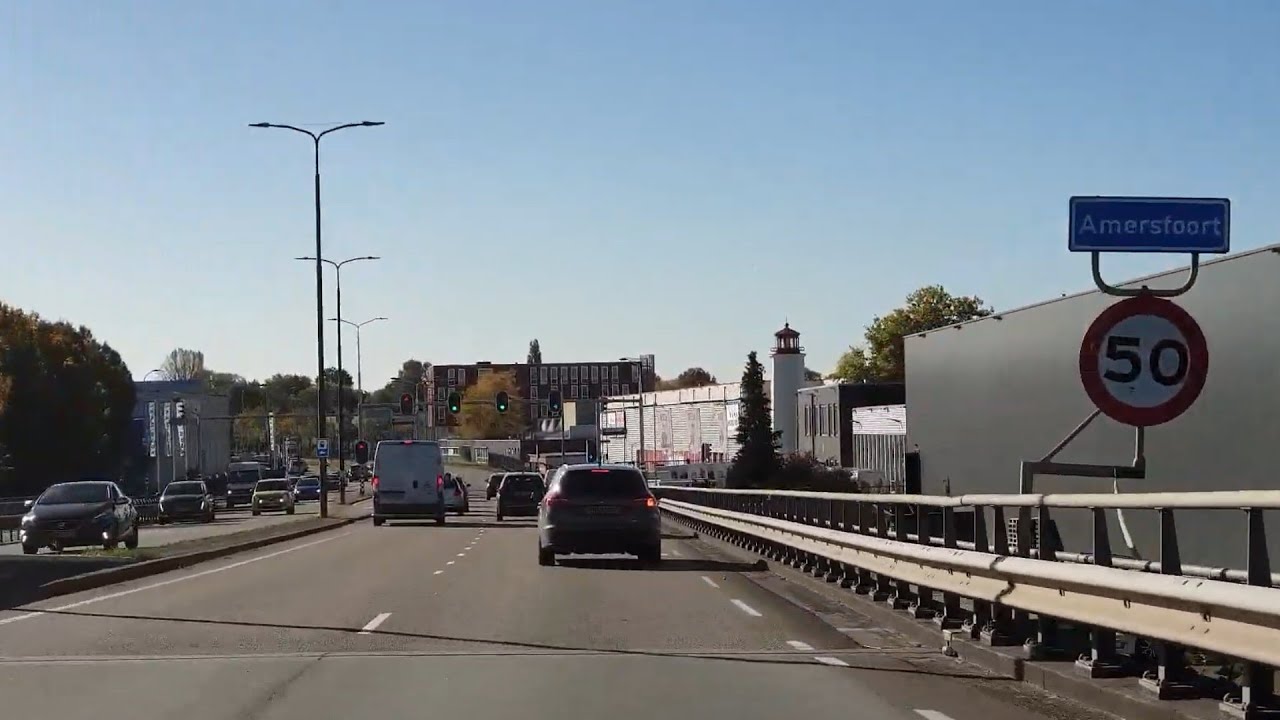 Dashcam Beelden Amersfoort: N199 Bunschoterstraat.