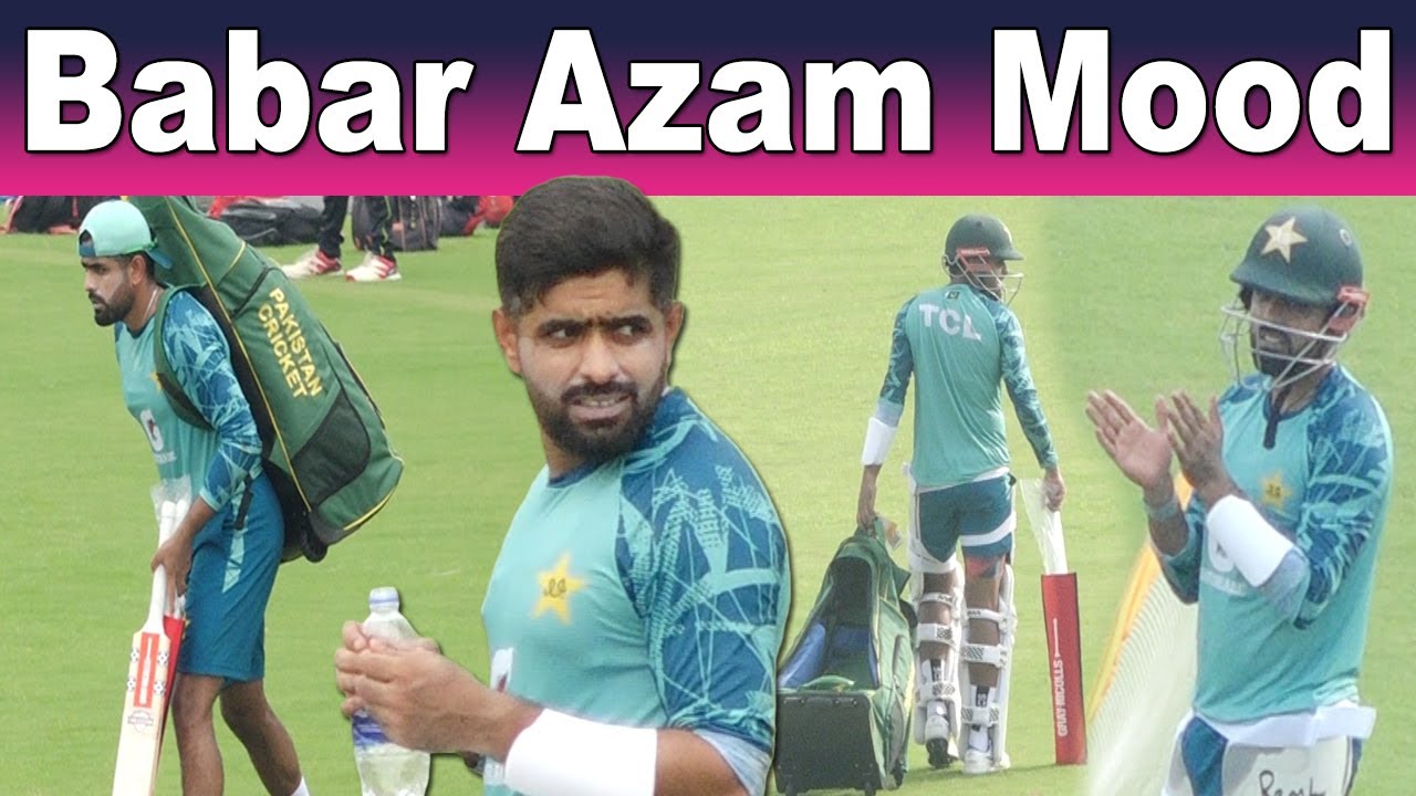 Babar Azam activity in ground during practice | Kit bhi check karien