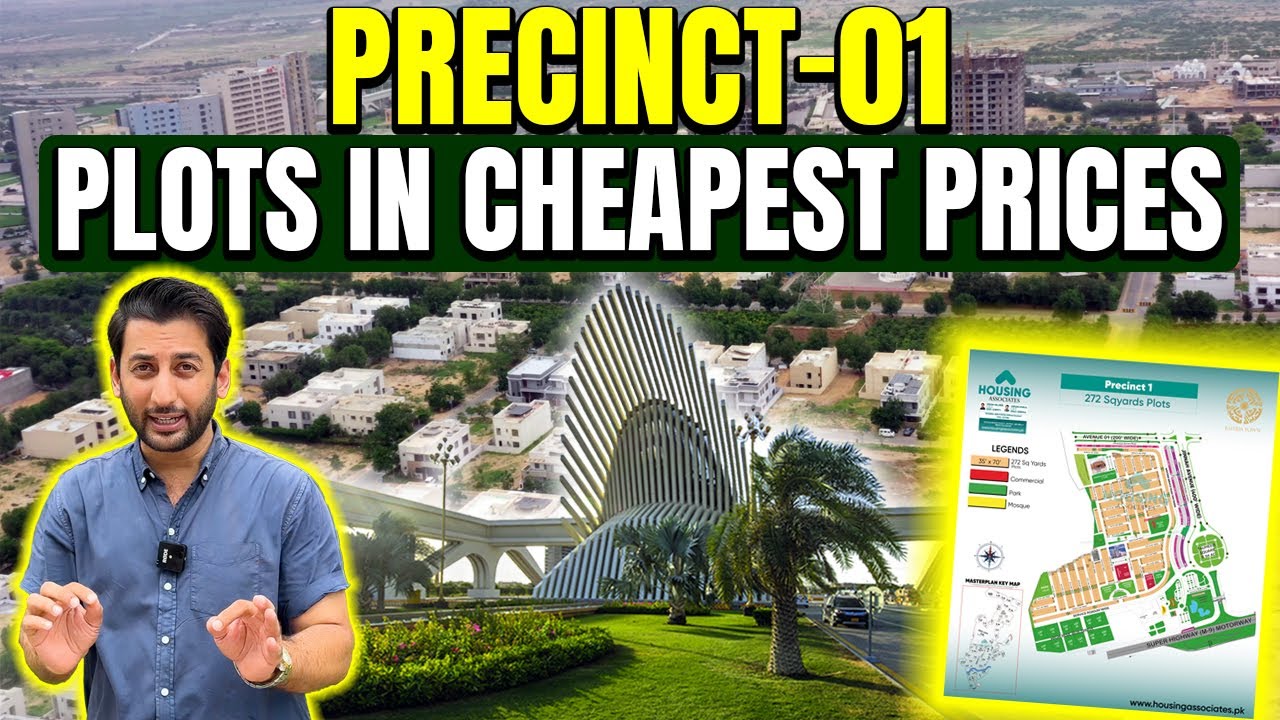 Precinct 1 Plots In Cheapest Prices | Bahria Town Karachi