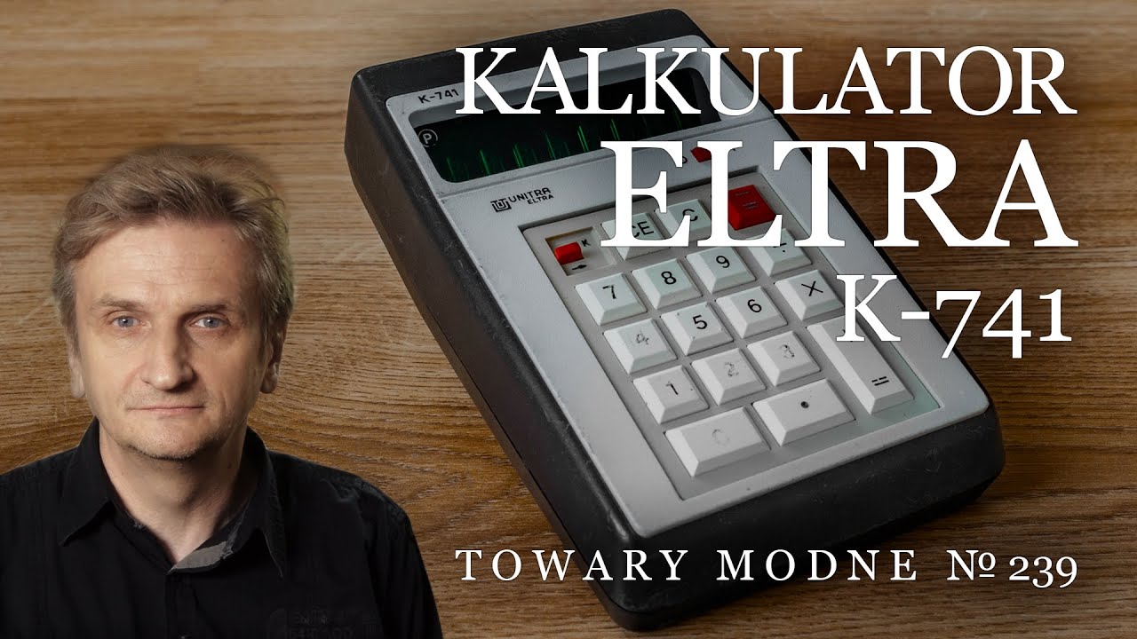 Kalkulator Eltra K-741 [TOWARY MODNE 239]