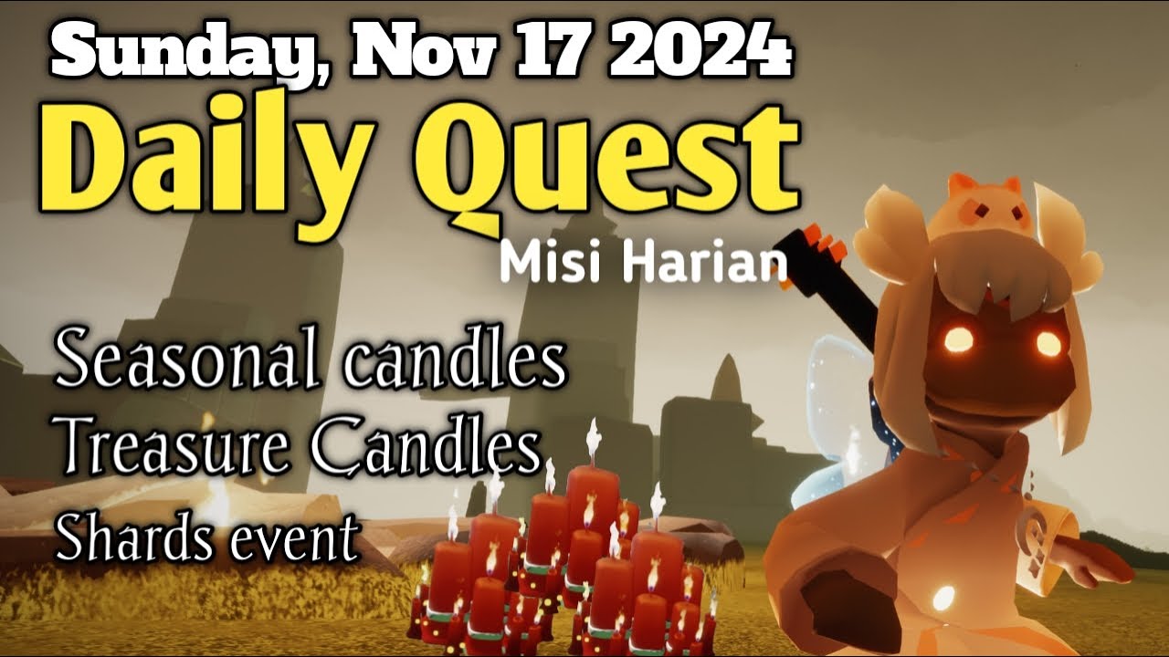 Sky Daily Quest today - Golden Wasteland 17 Nov 2024 | Sky Children of the Light | Sandwichies Ch