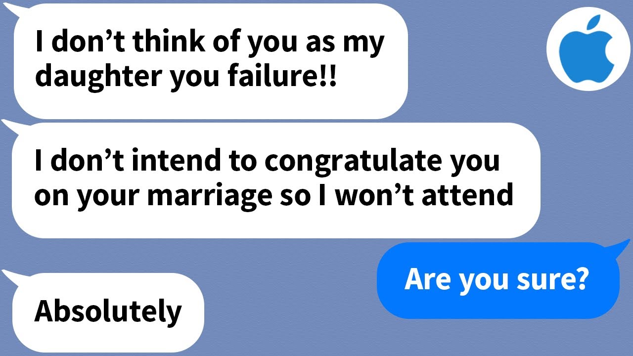 【Apple】 My parents loved my brother more than they loved me