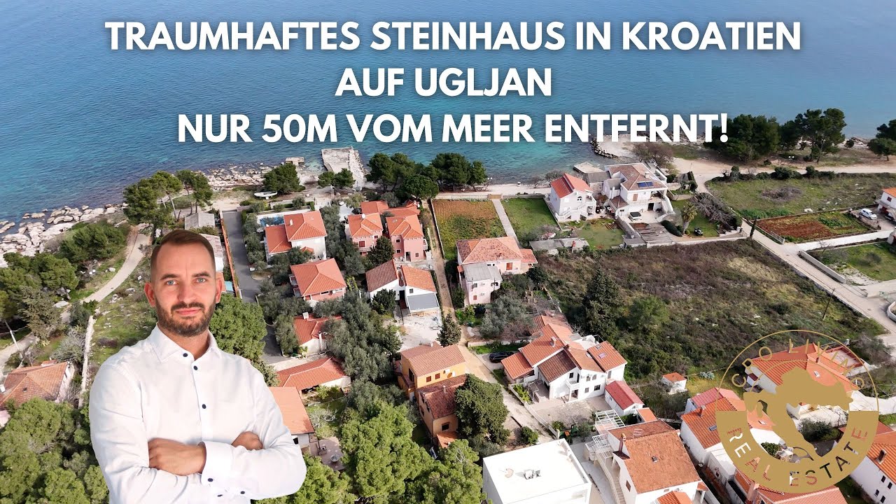 Traumhaftes Steinhaus auf Ugljan – Nur 50m vom Meer entfernt!