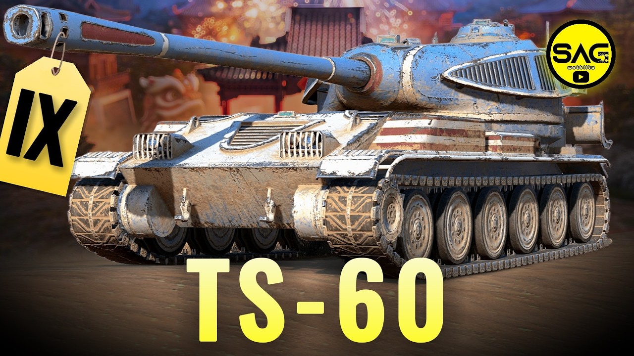 TS-60: ПЕРЕЇЗД НА IX РІВЕНЬ!  🛑 Повний огляд ПТ-9 [WoT Blitz]