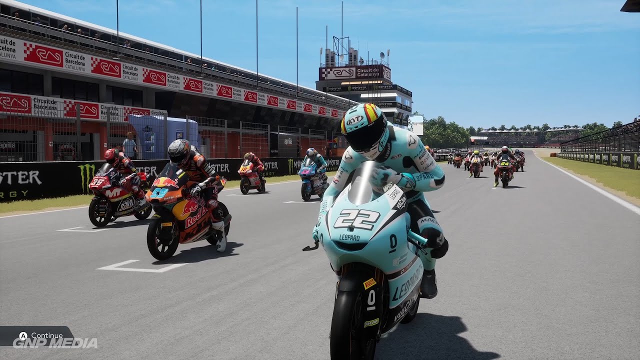 MotoGP 25 - David Almansa - Moto3 - Catalunya Circuit - Gameplay