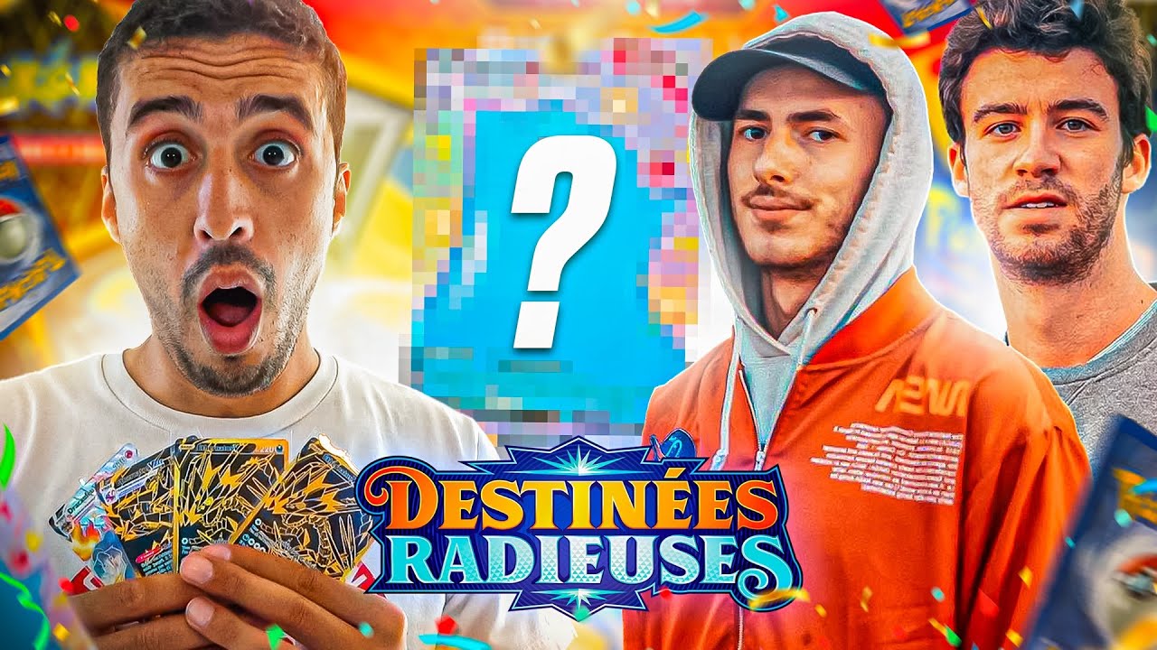 JE RÉALISE UN MIRACLE POUR MA PREMIÈRE OUVERTURE POKEMON AVEC GABRIEL et CORENTIN.. (battle opening)