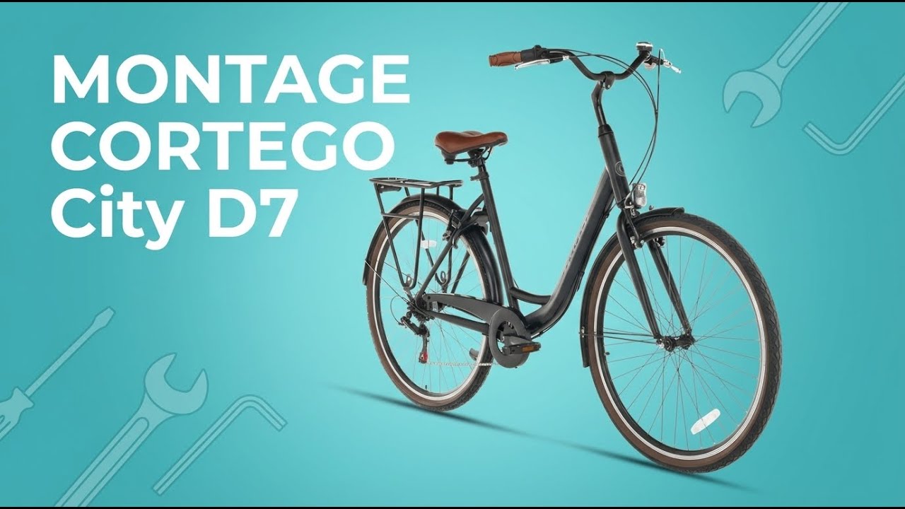 Montage video - Cortego City D7 damesfiets