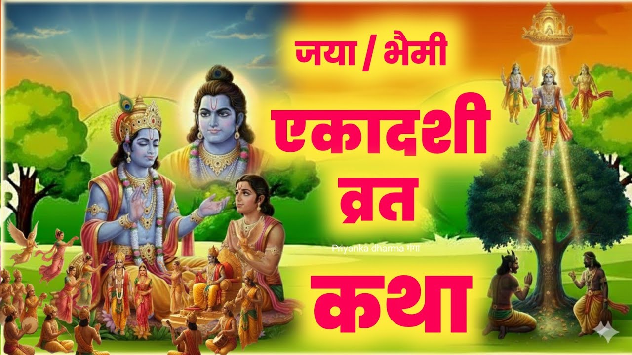 एकादशी व्रत कथा Ekadashi vrat katha एकादशी की कथा Ekadashi ki katha jaya ekadashi vrat katha
