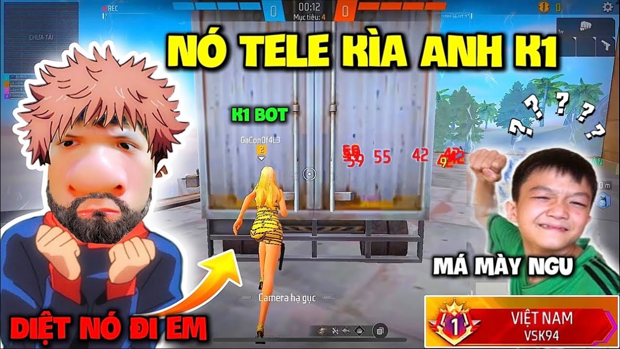 K1 Hoảng Hốt Gặp “ Thần Đồng 14 Tuổi Top 1 VSK94 VN Đá Live” Diệt 10 Team Xài Đồ Liên Tục Và Cái Kết