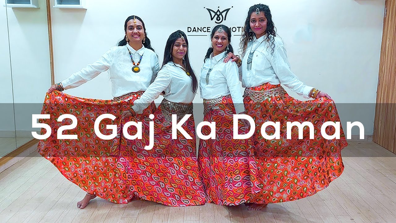 52 Gaj Ka Daman | Dance In Motion india | 52 gaj ka daman matak chalungi | 52 gaj ka daman dance