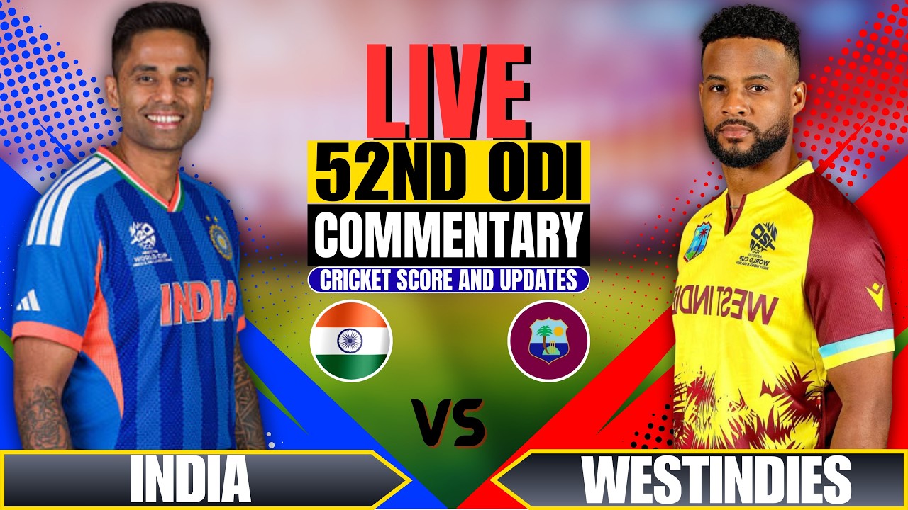 Live: India vs Westindies 52nd T20  | Super-8 | Score & Commentary | Wi vs Ind Match Today's Match