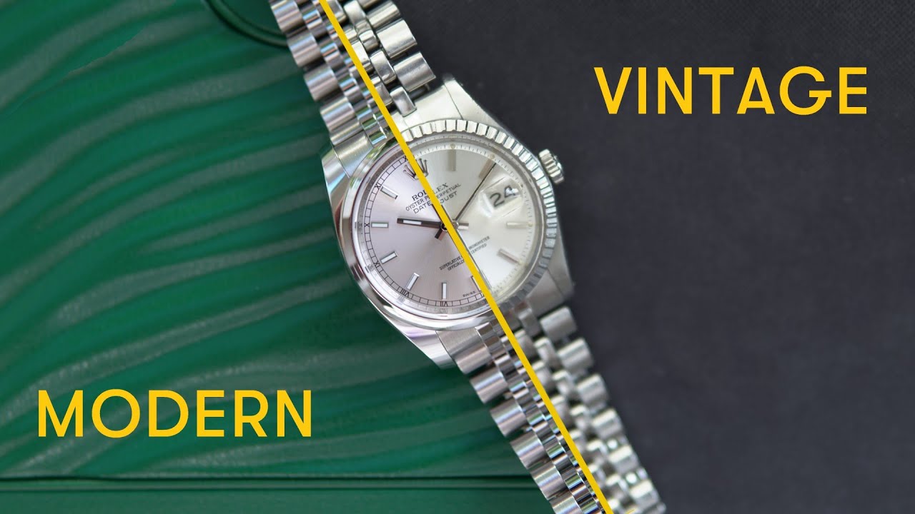 Rolex Datejust Modern vs. Vintage: I Only Keep One!