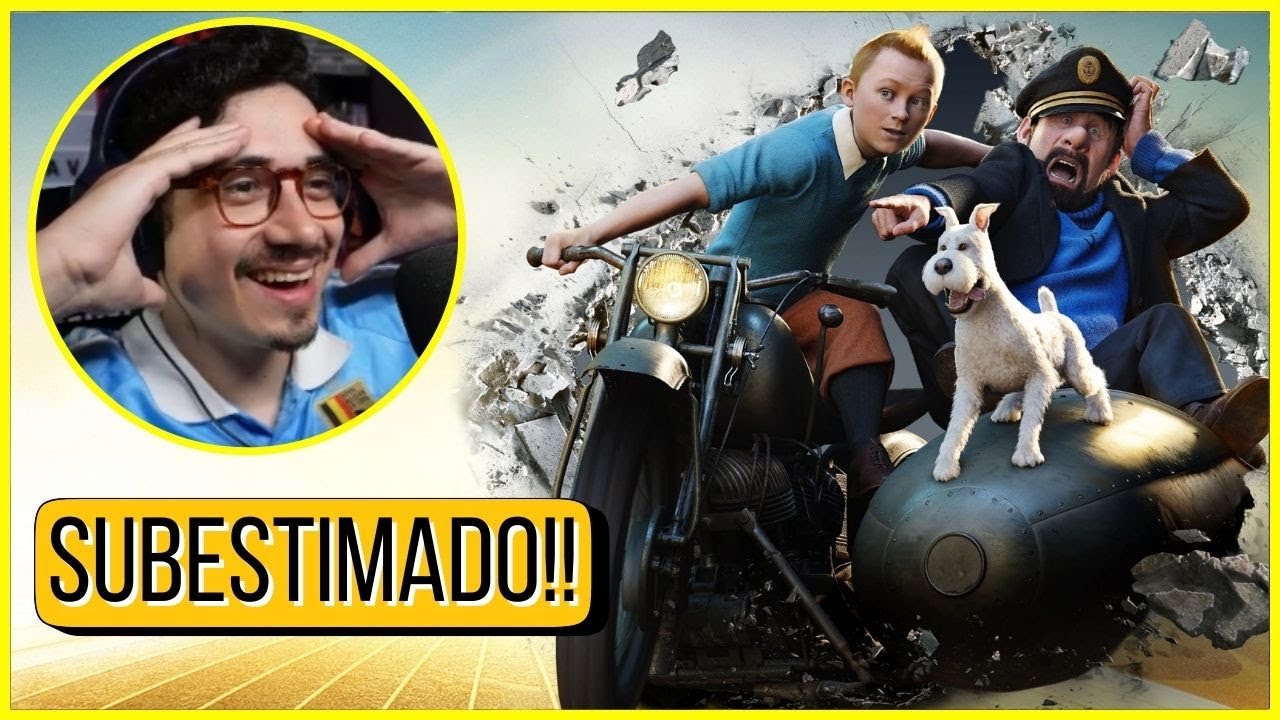 AS AVENTURAS DE TINTIM é CINEMAÇO do SPIELBERG?