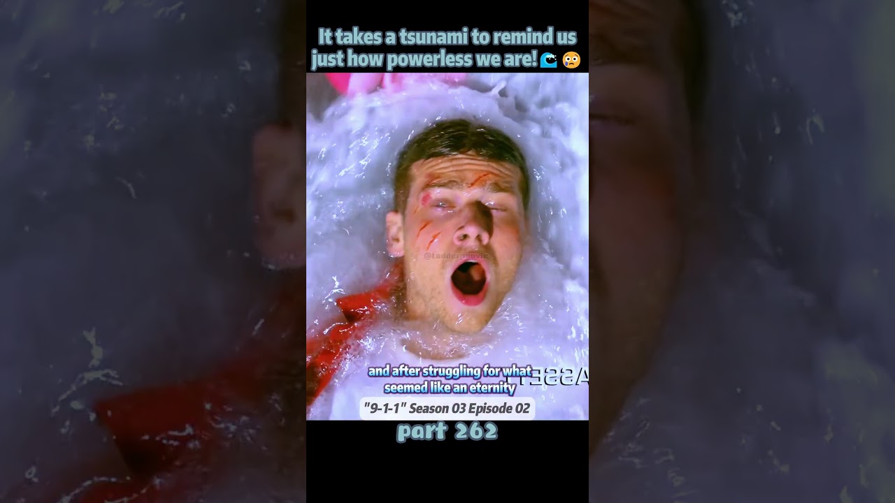 It takes a tsunami to remind us just how powerless we are!🌊😢【Part 262】