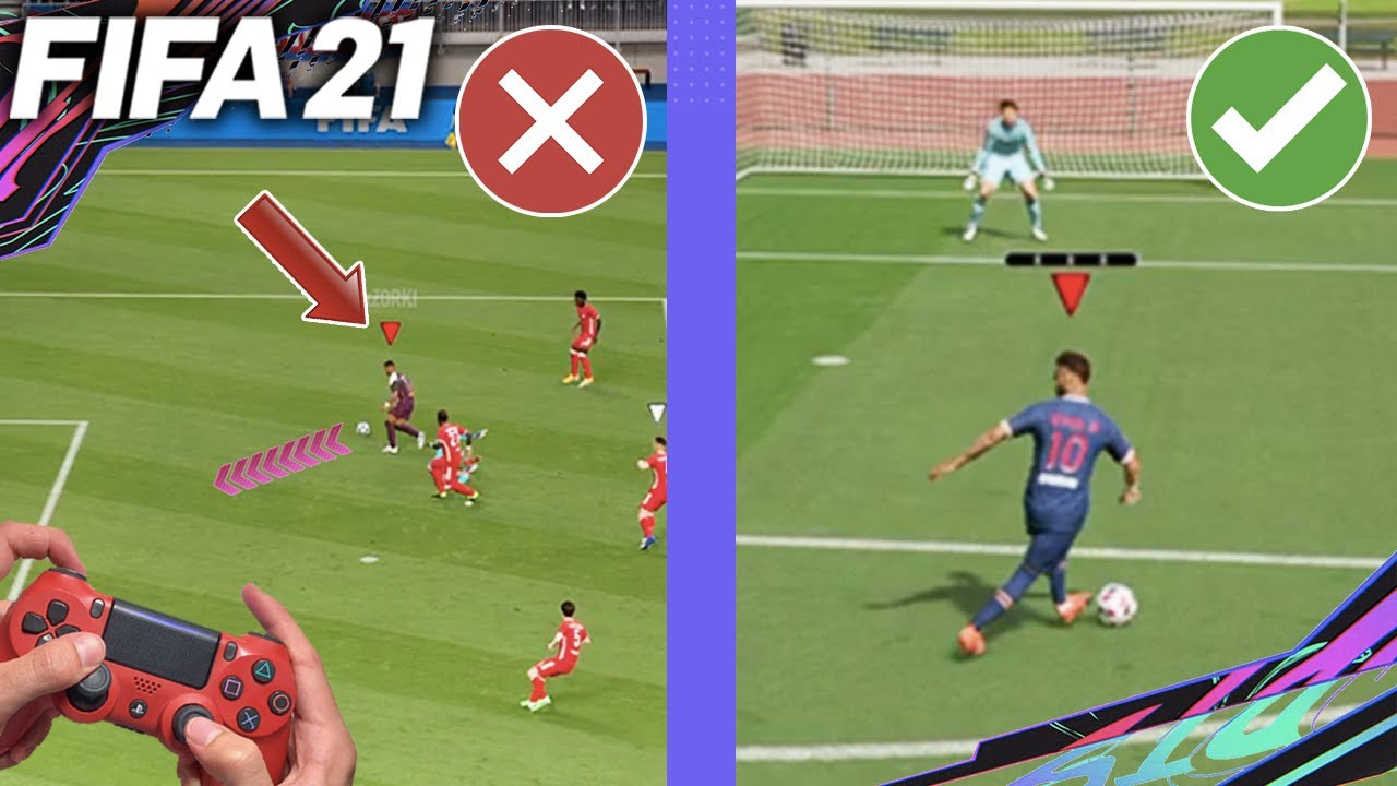 TUTO FIFA 21 - LE GESTE TECHNIQUE LE PLUS EFFICACE (après le patch)