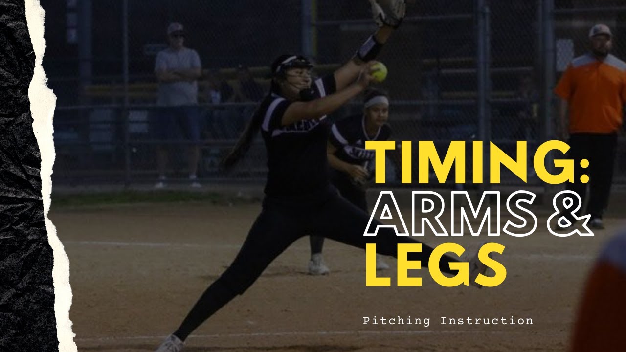 PITCHING: The Timing Of Your Arms And Legs while Pitching