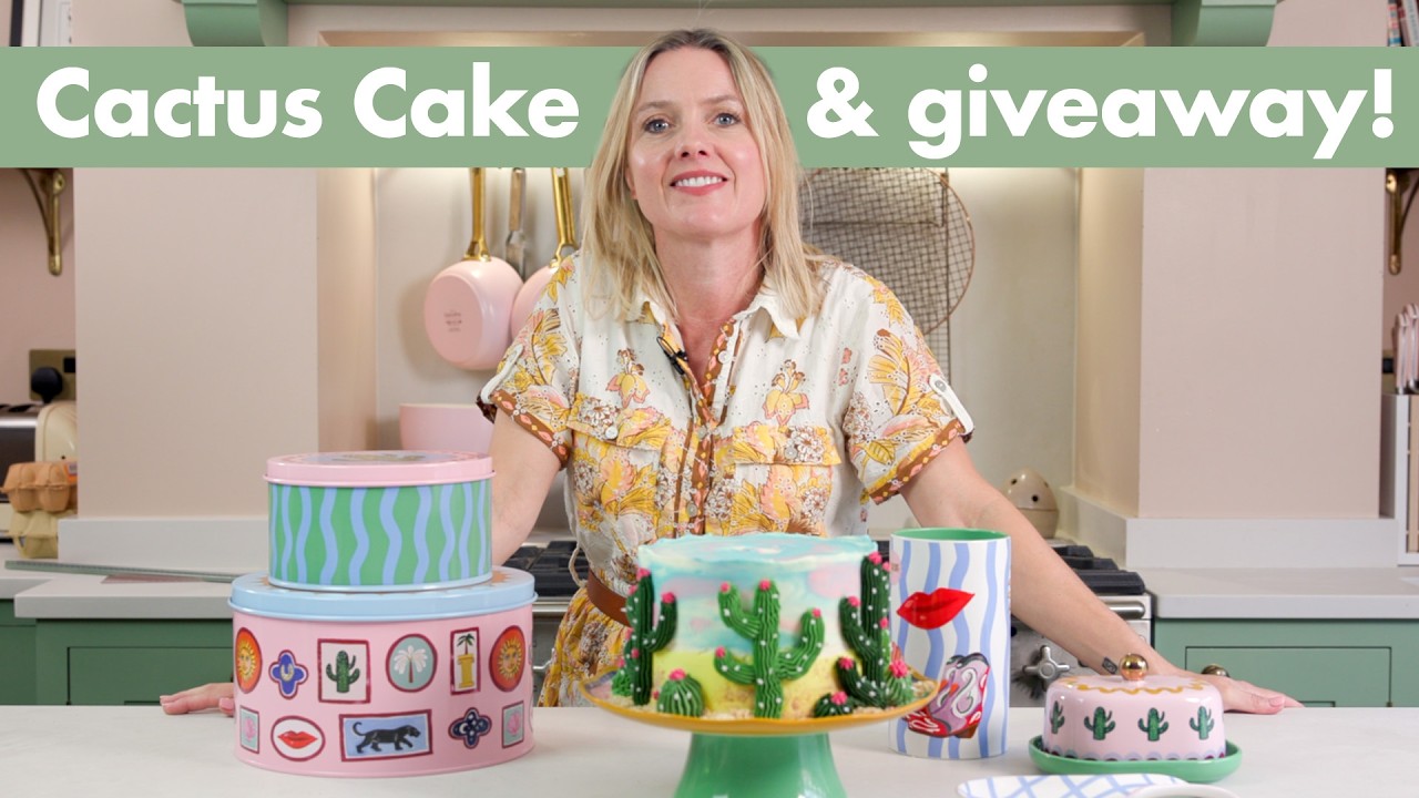 WIN these kitchen goodies and make a cactus cake!