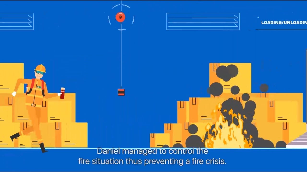 Fire Safety Animation by Gram Singapore