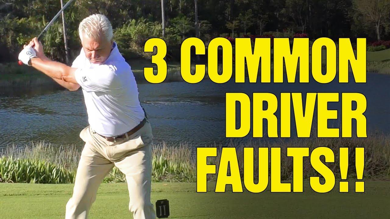 [GOLF DRIVER] 3 Common Setup Faults With Your Driver!