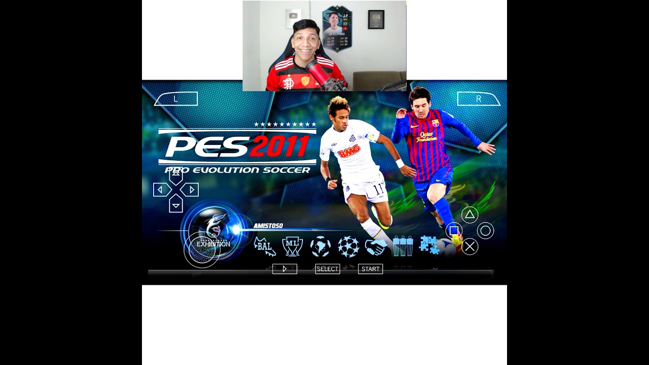 NOVO PES 2011 REMAKE OFICIAL PARA CEULAR PPSSPP