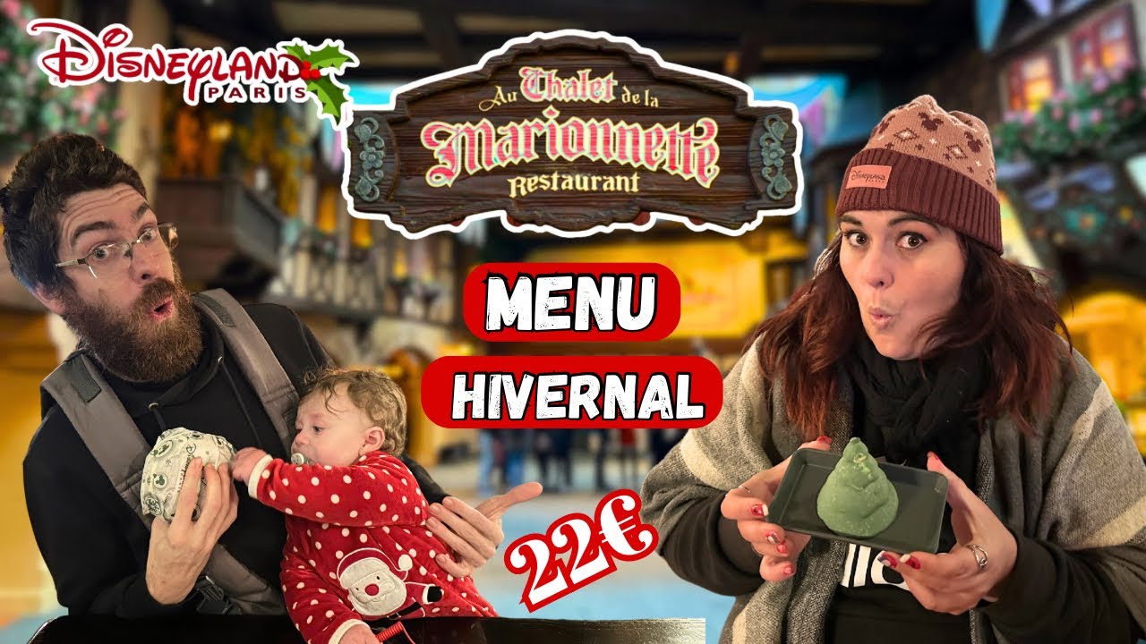 ON TESTE LE CHALET DE LA MARIONNETTE POUR NOËL À DISNEYLAND PARIS !