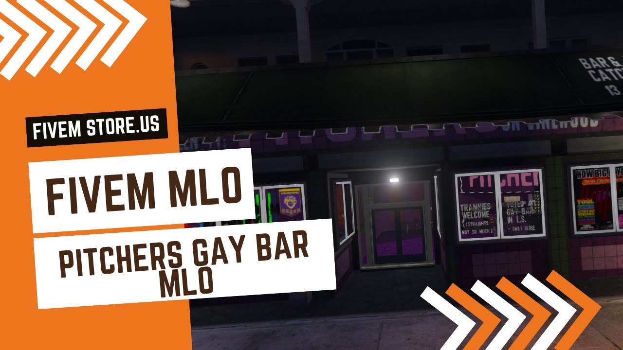 FiveM Pitchers Gay Bar MLO #fivem #bar
