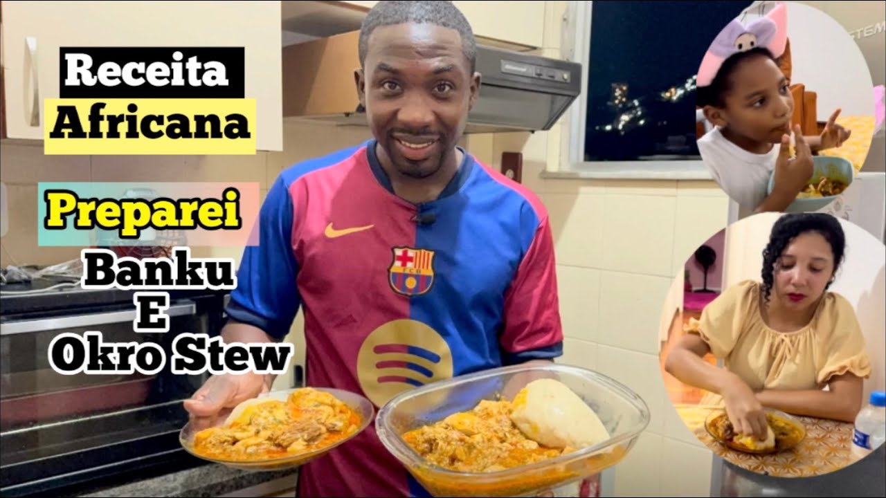 Preparei Receita Africana Para Minha Família Brasileira