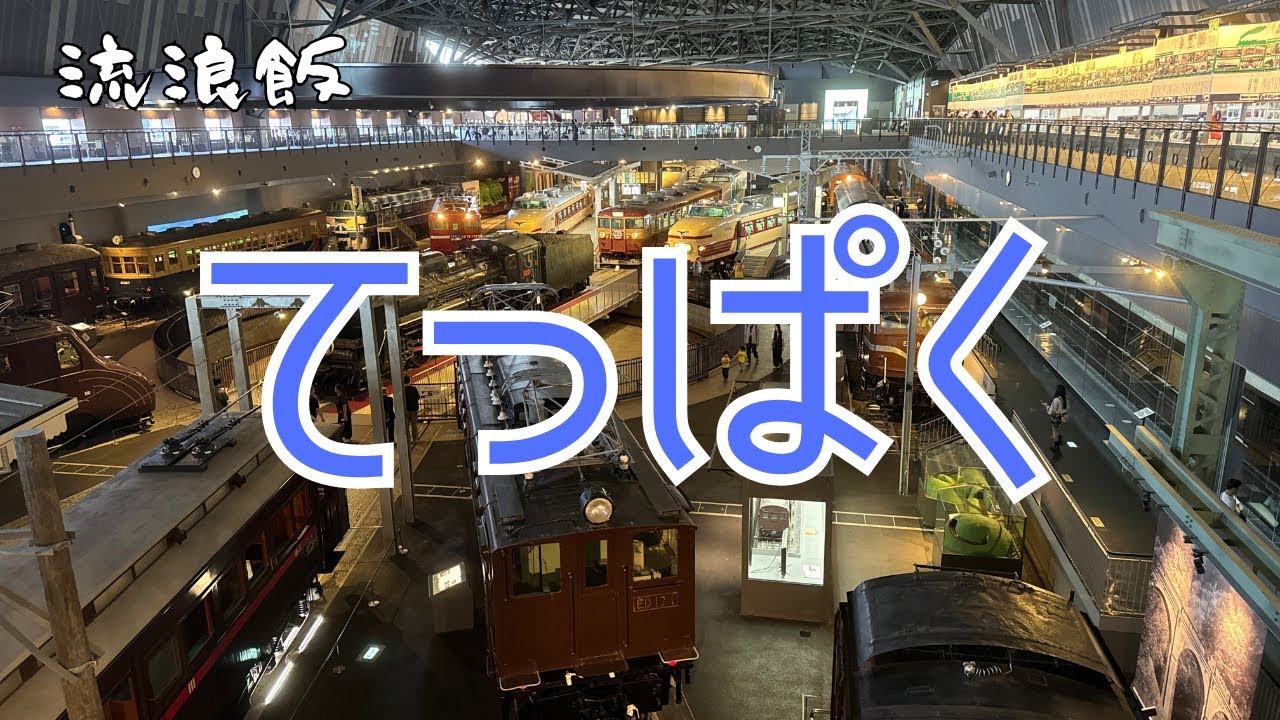 【Vlog】鉄道博物館いってきた【観光】japan travel vlog