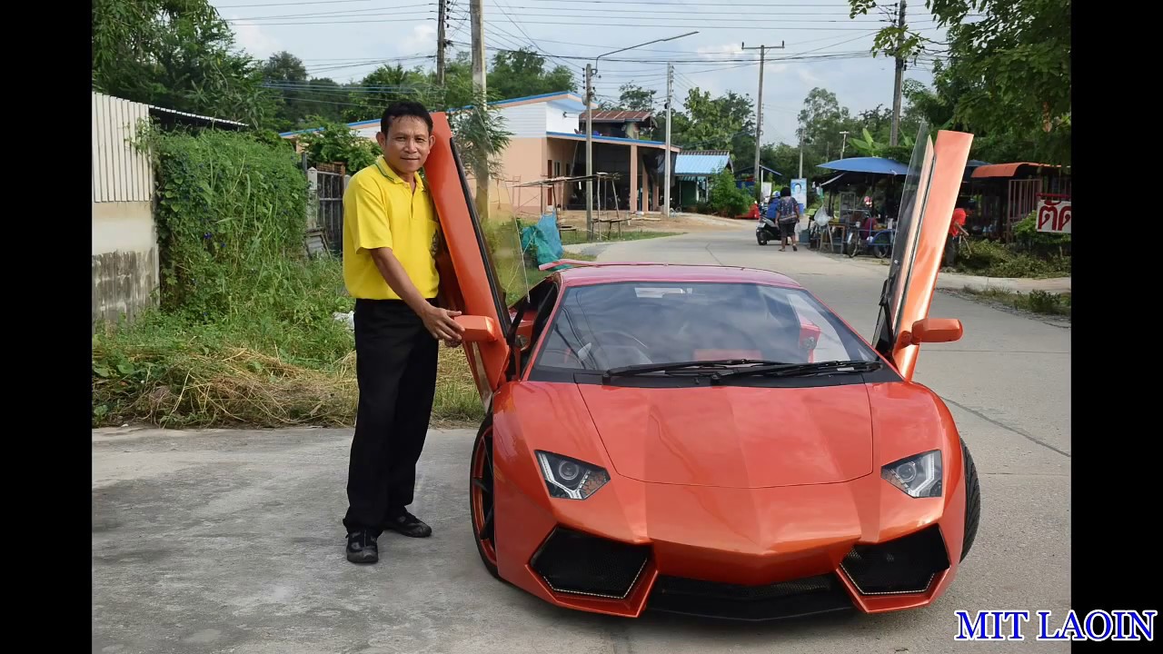 lamborghini handmade by mit Lao in NEWS 8