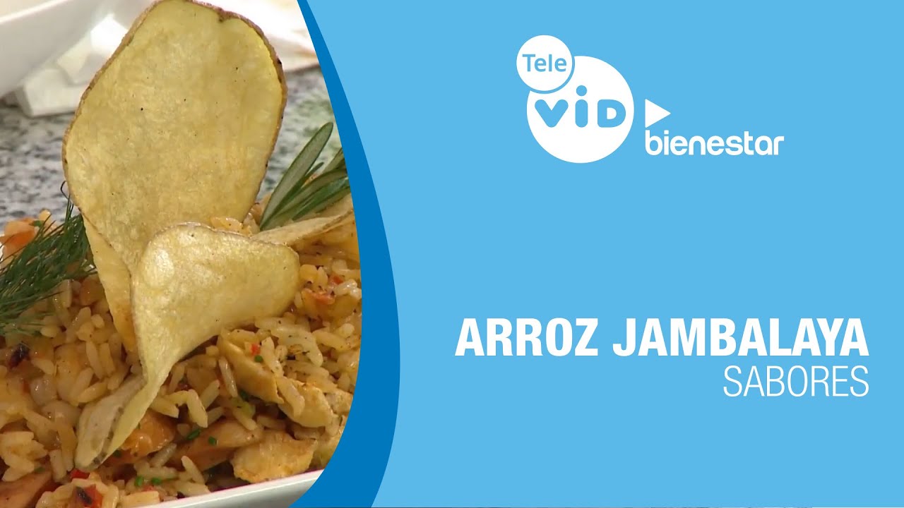 Arroz Jambalaya 🥘 Sabores | Tele VID ▶️ Bienestar
