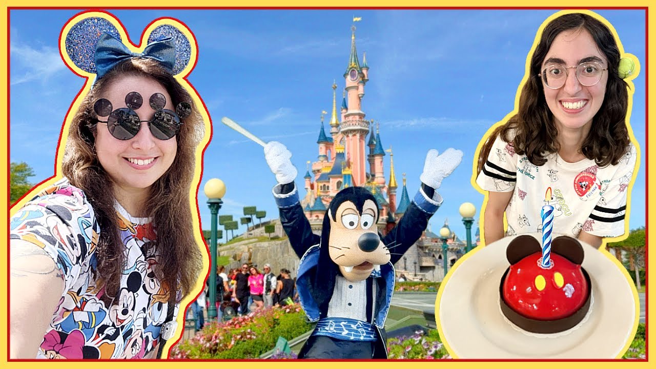 ЛУЧШИЙ день рождения в ДИСНЕЙЛЕНД ПАРИЖ и на музыкальном фестивале Disney | Видеоблог Disneyland ...