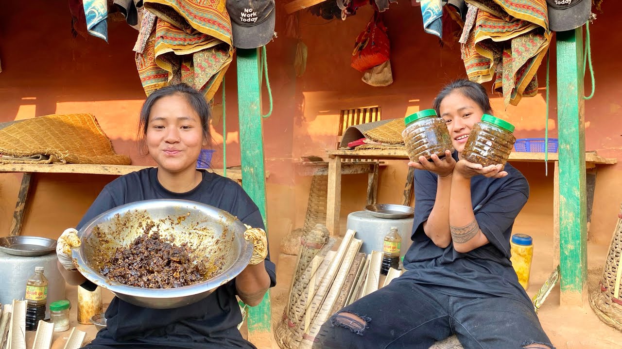 Organic ￼buff sukuti ko achar kya kaida mitho vayo 😍🤤#mamatathapa