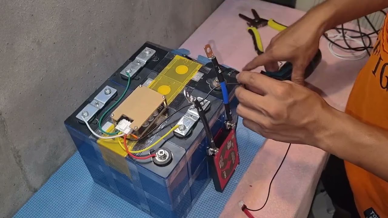 PAANO MAG LAGAY NG BMS SA LIFEPO4 BATTERY CELL?