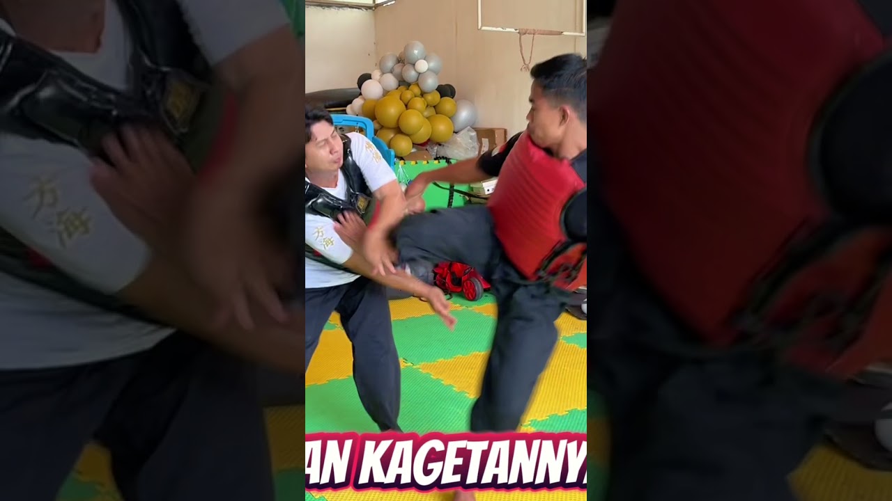 Denny kecolongan Tendangan T sama warga #psht #silat #pshtjaya